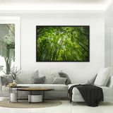 Tableau bambou et ciel