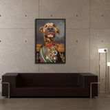 Tableau chien aristocrate