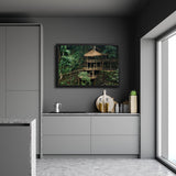 Tableau jungle la cabane