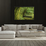 Tableau tropical bambou