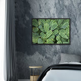 Tableau tropical verdoyant