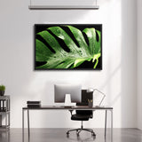Tableau tropical vert et humide