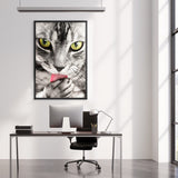 Tableau Chat Coloré