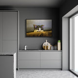 Tableau Chaton Cache-Cache