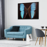 Tableau Deco Papillon (Bande Bleu)