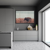 Tableau Eléphant d'Afrique en Balade