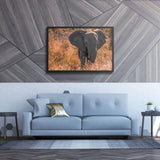 Tableau Eléphant dans la Savane