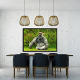 Tableau Gorille Assis