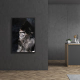 Tableau Gorille dans la Pénombre