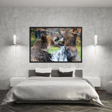 Tableau Grizzly (L'Affrontement)