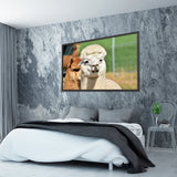 Tableau Lama (Souriez)