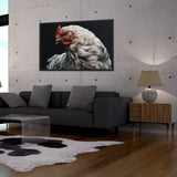 Tableau Poule Blanche