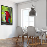 Tableau avec Perroquet