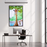 Tableau de Girafe Pelage Marbré