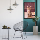 Tableau Chaton Bengal