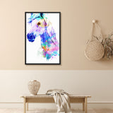 Tableau Cheval Moderne Abstrait