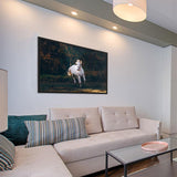 Tableau Chevaux Blancs