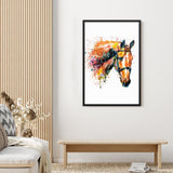 Tableau  Cheval Couleur