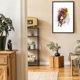 Tableau Cheval Abstrait