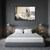 Tableau Dalmatien Heureux