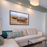 Tableau Eléphant Relief