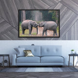 Tableau Eléphant Relief