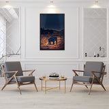 Tableau Eléphant (à la Nuit Tombée)