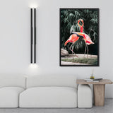 Tableau Flamant Rose (L'Amour)