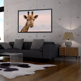 Tableau Girafe Portrait