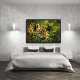 Tableau Jaguar de Profil