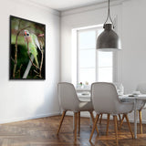 Tableau Jungle Perroquet Pastel