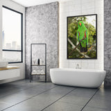 Tableau Jungle & Perroquet