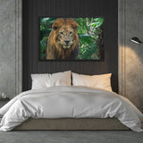 Tableau Lion Observant sa Proie