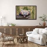Tableau Panda Roux Foufou