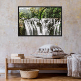 tableau paysage tropical