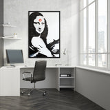 Tableau street art banksy Mona lisa