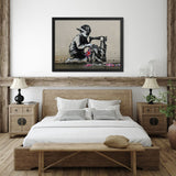 Tableau street art banksy le manufacturer