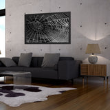 Tableau Toile d'araignée Noir et Blanc