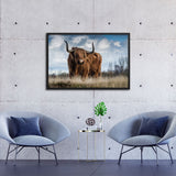 Tableau Vache Ecossaise