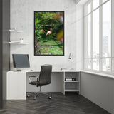 Tableau avec Flamant Rose