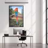 Tableau avec Perroquet