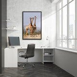 Tableau de Girafe en Groupe