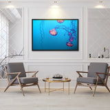 Tableau de Méduse Rose d'Eclat