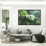 Tableau de Serpent Vert Émeraude