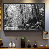 tableau noir et blanc design