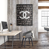 decoration murale chanel