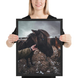 Tableaux Déco Cheval Noir