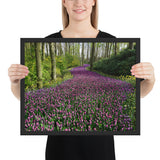 Toile Printemps Lavande