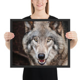 Tableau Tête de Loup Affamé