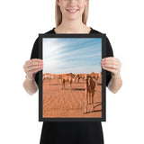 Tableau Animaux Chameaux en groupe